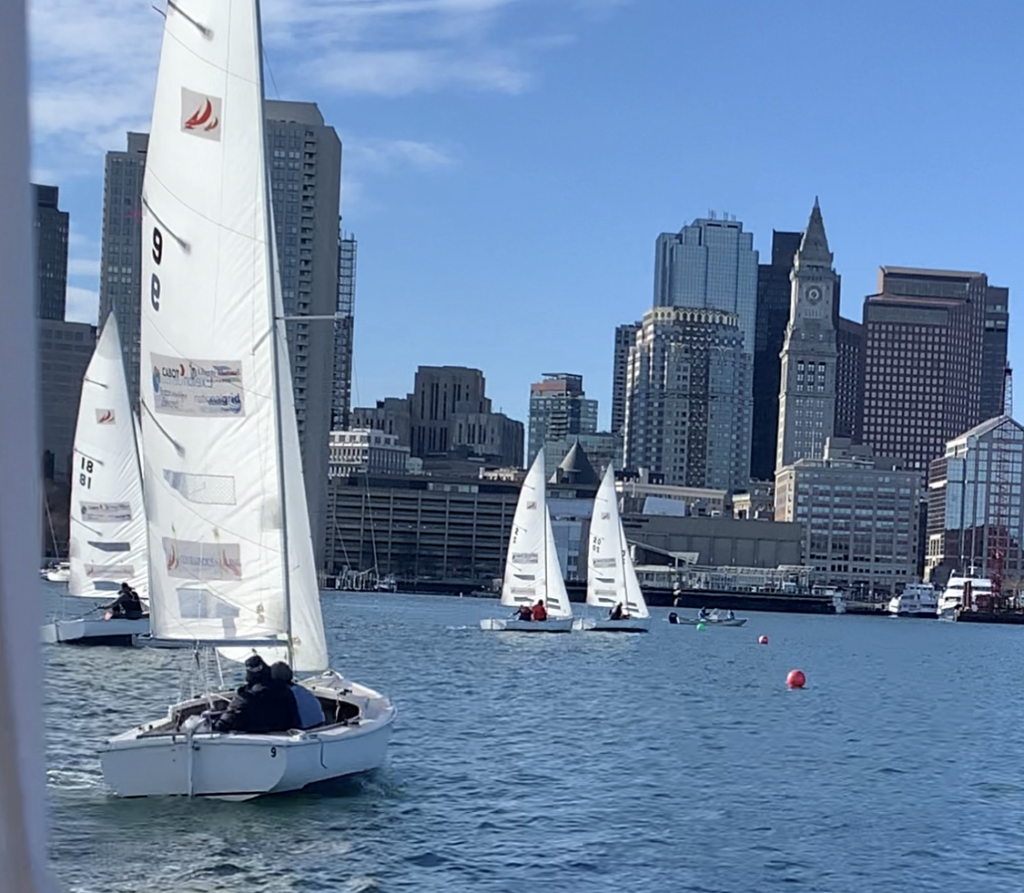 Frostbiting Week 6 Race 2 Start