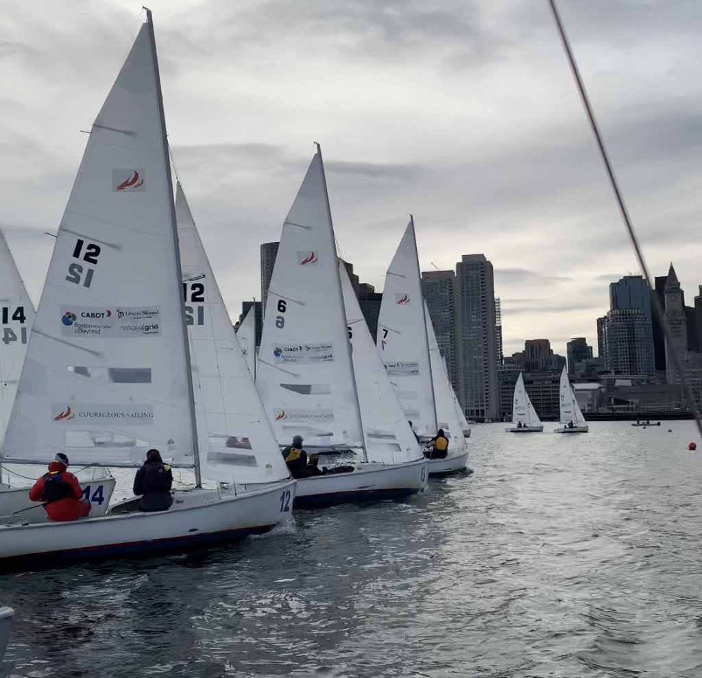 Frostbiting Week 6 Race 5 Start